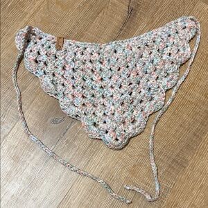 Crochet Scalloped Hair Covering